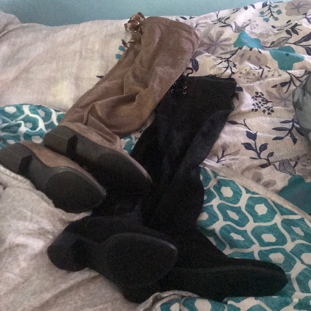 Just Fab NWOB Thigh High Boots Bundle